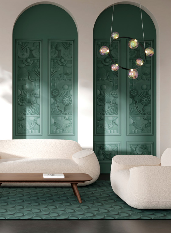 Moooi for Arte Carta da parati panoramica Greenhouse Gathering Window-8406 Moooi for Arte Carta da parati panoramica Greenhouse Gathering Window-8406