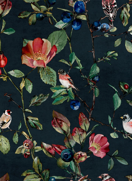 Coordonne Carta da parati Goldfinch Song - Night-8503.4 Coordonne Carta da parati Goldfinch Song - Night-8503.4