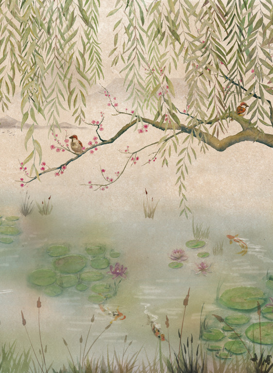 Coordonne Wandbild Lotus - Aloe-8541.1 Coordonne Wandbild Lotus - Aloe-8541.1