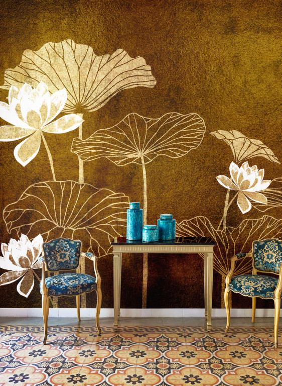 Coordonne Papier peint panoramique Nympha Metallics-8577 Coordonne Papier peint panoramique Nympha Metallics-8577