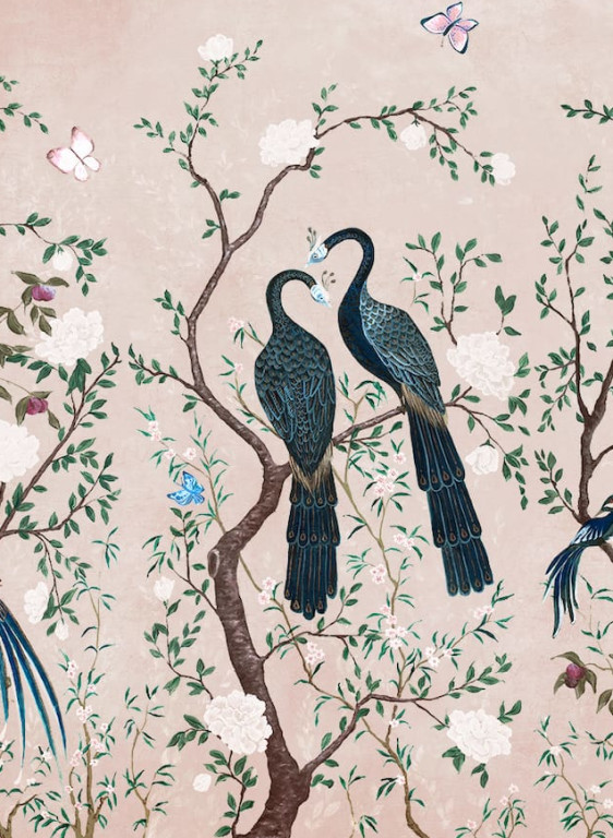 Coordonne Carta da parati panoramica Edo - Subtle Pink-8580.3 Coordonne Carta da parati panoramica Edo - Subtle Pink-8580.3