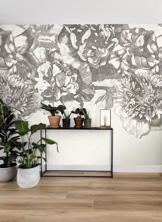 Eijffinger Wandbild Flower Fall-8679 Eijffinger Wandbild Flower Fall-8679