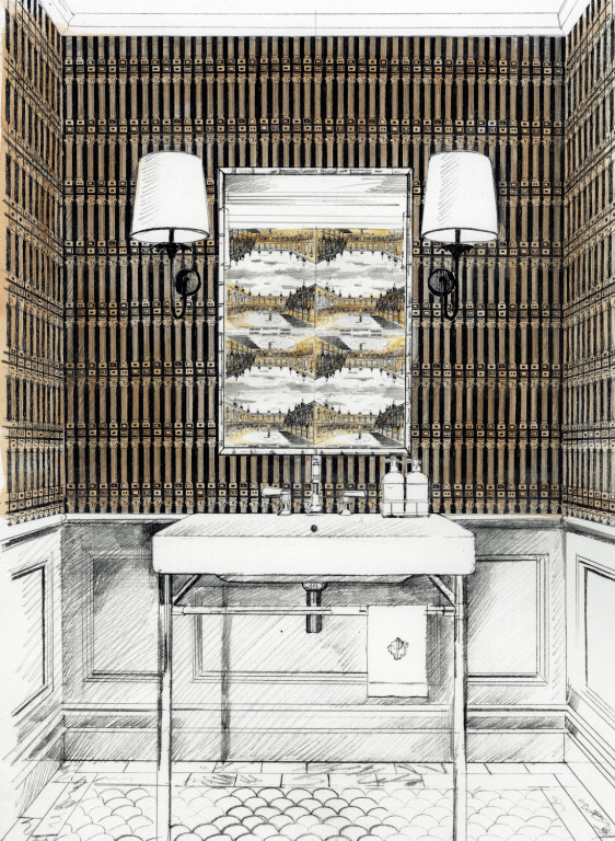 Zoffany Carta da parati Columns-8726 Zoffany Carta da parati Columns-8726