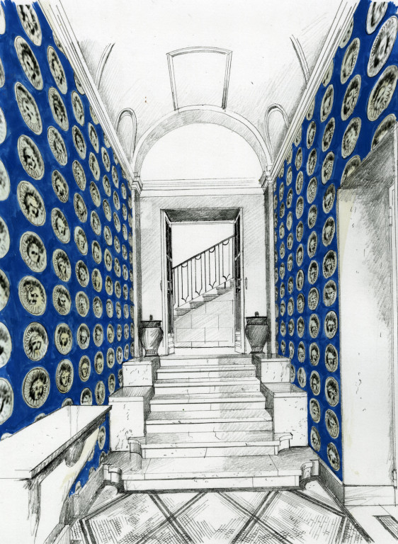 Zoffany Carta da parati Medallion-8728 Zoffany Carta da parati Medallion-8728