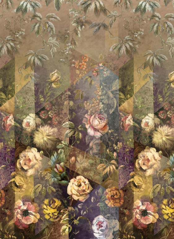 Designers Guild Papier peint panoramique Minakari - Rosewood-8754.2 Designers Guild Papier peint panoramique Minakari - Rosewood-8754.2