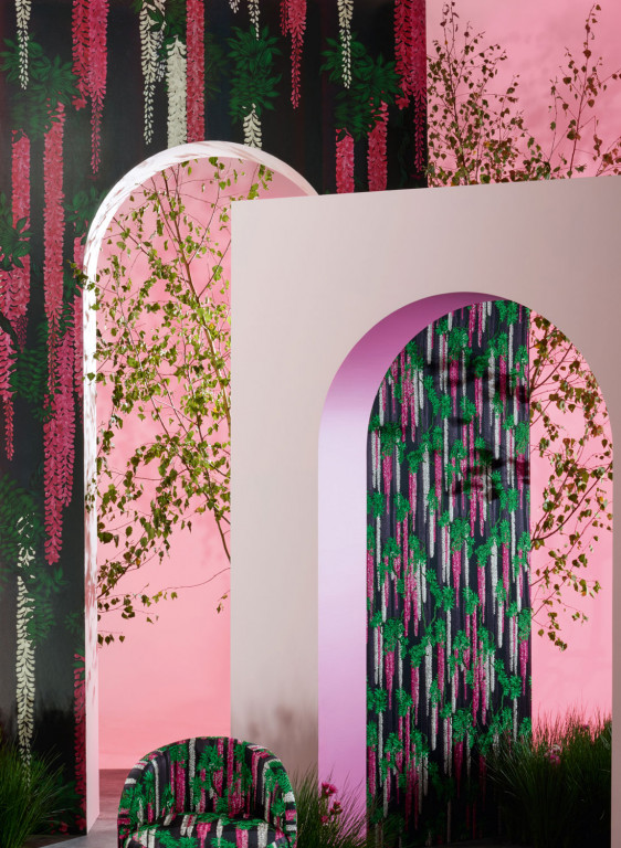 Christian Lacroix Wallpaper Wisteria Alba-8775 Christian Lacroix Wallpaper Wisteria Alba-8775