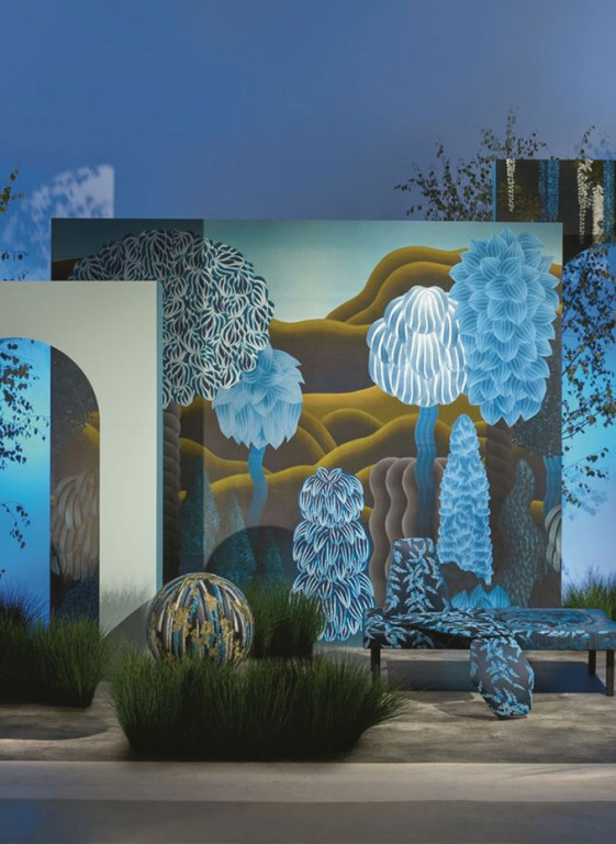Christian Lacroix Mural Songe d Ete Marais-8777 Christian Lacroix Mural Songe d Ete Marais-8777