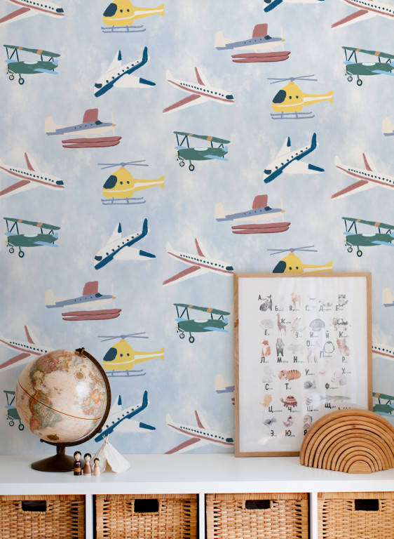Coordonne Papier peint Draft Planes-8826 Coordonne Papier peint Draft Planes-8826