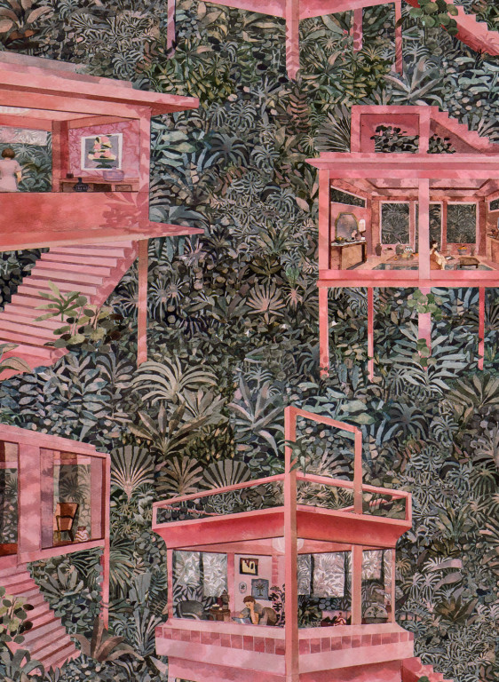 Arte International Papier peint Palafitas Amazonia-8937 Arte International Papier peint Palafitas Amazonia-8937
