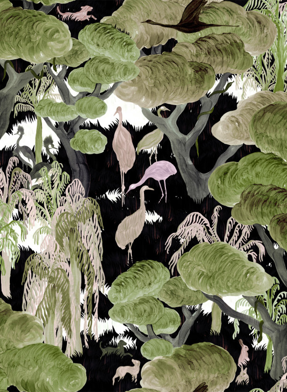 Arte International Carta da parati Wonderwoods-8939