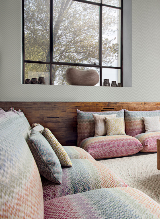 Missoni Home Papier peint Macro Chevron-8955 Missoni Home Papier peint Macro Chevron-8955