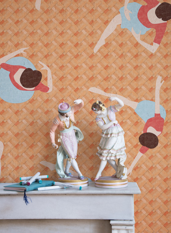 Coordonne Papier peint panoramique Ballerinas-9022 Coordonne Papier peint panoramique Ballerinas-9022