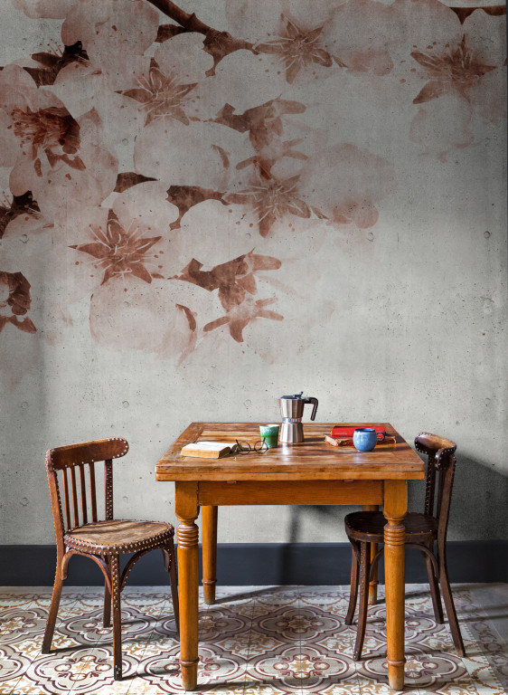 Coordonne Papier peint panoramique Blossom Big Almond Flower-9046 Coordonne Papier peint panoramique Blossom Big Almond Flower-9046