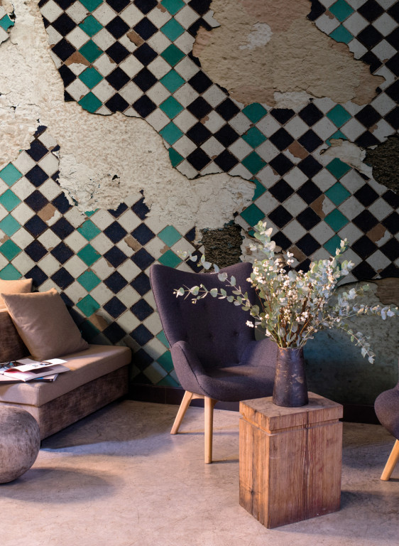 Coordonne Papier peint panoramique Tiles Broken Wall-9047 Coordonne Papier peint panoramique Tiles Broken Wall-9047