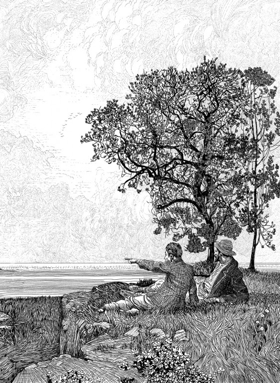 Coordonne Papier peint panoramique Orizzonte-9065 Coordonne Papier peint panoramique Orizzonte-9065