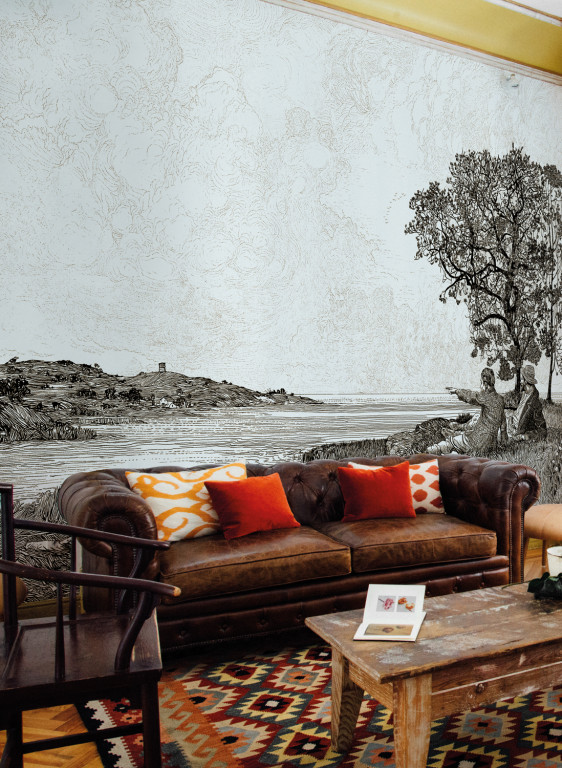 Coordonne Papier peint panoramique Orizzonte-9065 Coordonne Papier peint panoramique Orizzonte-9065