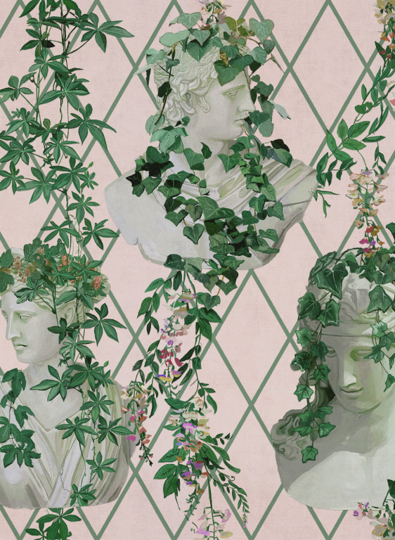 Coordonne Papier peint Statues-9082 Coordonne Papier peint Statues-9082