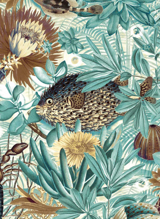 KEK Amsterdam Carta da parati Underwater Jungle 1-9157 KEK Amsterdam Carta da parati Underwater Jungle 1-9157