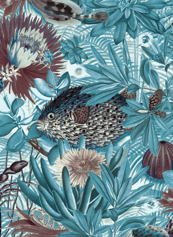 KEK Amsterdam Carta da parati Underwater Jungle 2-9158 KEK Amsterdam Carta da parati Underwater Jungle 2-9158