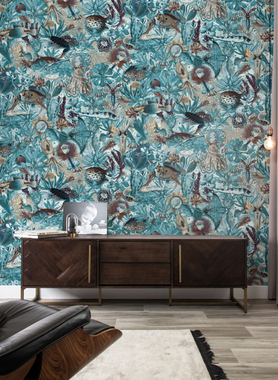 KEK Amsterdam Carta da parati Underwater Jungle 2-9158 KEK Amsterdam Carta da parati Underwater Jungle 2-9158