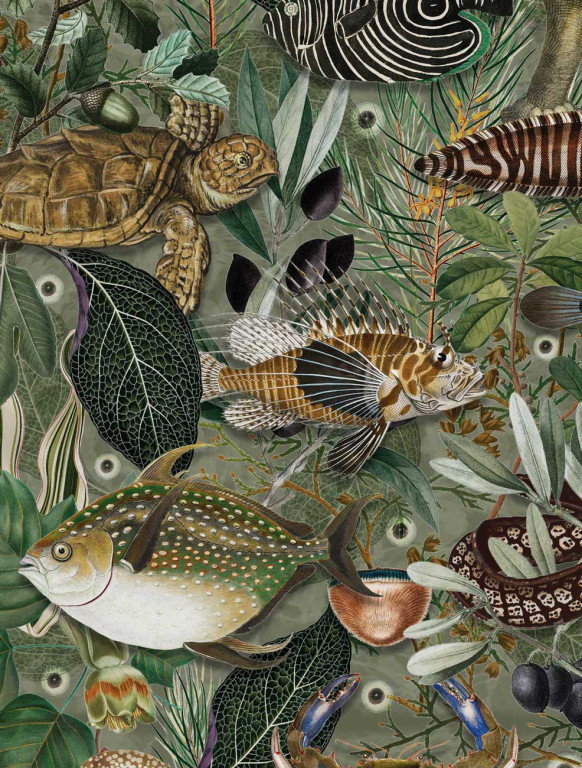 KEK Amsterdam Carta da parati Underwater Jungle 3-9159 KEK Amsterdam Carta da parati Underwater Jungle 3-9159