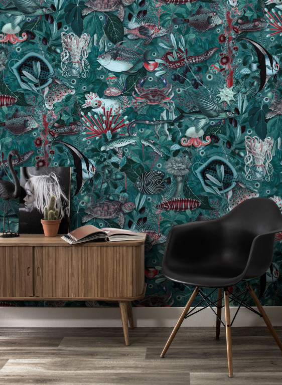 KEK Amsterdam Carta da parati Underwater Jungle 4-9160 KEK Amsterdam Carta da parati Underwater Jungle 4-9160
