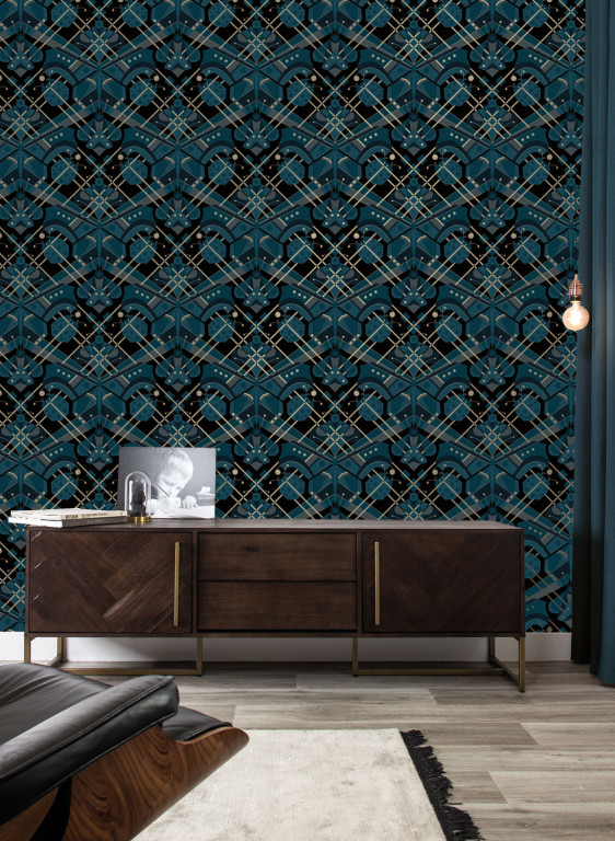 KEK Amsterdam Wallpaper Art Deco Animaux Butterfly Gold-9208 KEK Amsterdam Wallpaper Art Deco Animaux Butterfly Gold-9208