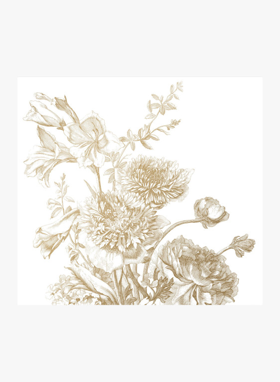 KEK Amsterdam Carta da parati panoramica Engraved Flowers Gold 2-9210 KEK Amsterdam Carta da parati panoramica Engraved Flowers Gold 2-9210