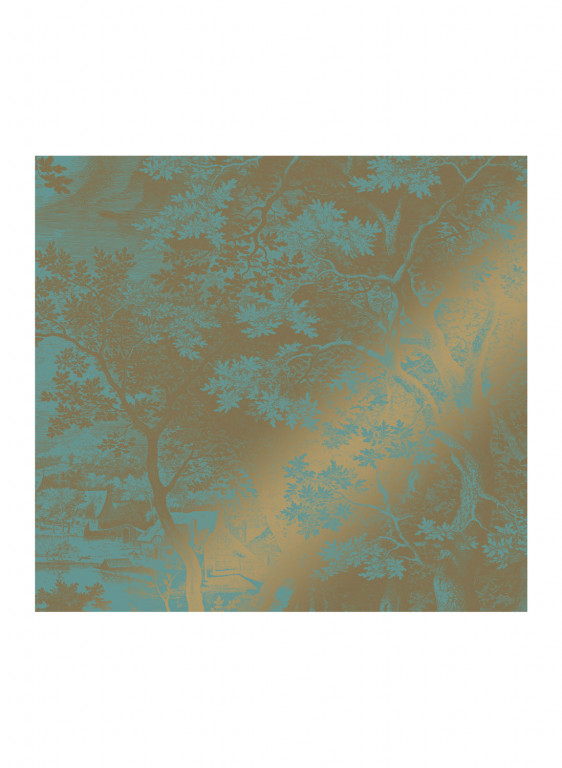 KEK Amsterdam Mural Engraved Landscapes Gold 17-9219 KEK Amsterdam Mural Engraved Landscapes Gold 17-9219