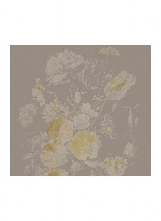 KEK Amsterdam Carta da parati panoramica Golden Age Flowers Gold 12-9222 KEK Amsterdam Carta da parati panoramica Golden Age Flowers Gold 12-9222