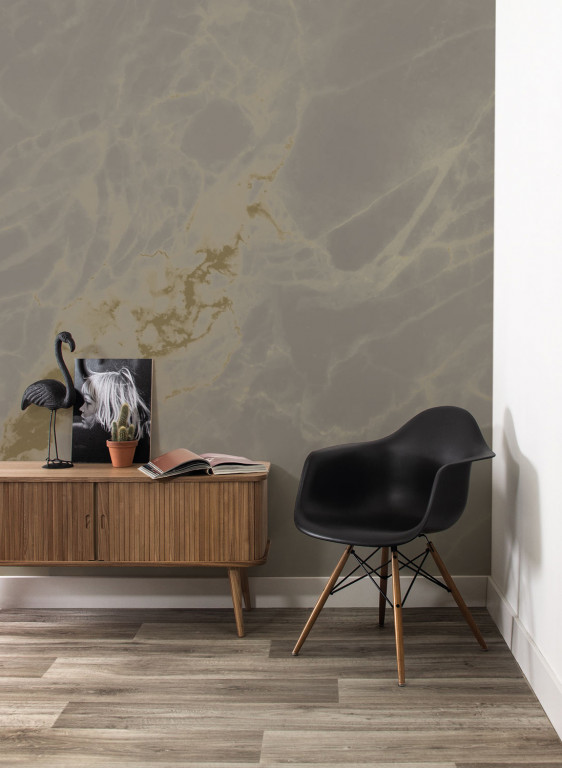 KEK Amsterdam Carta da parati panoramica Golden Marble Gold 8-9225