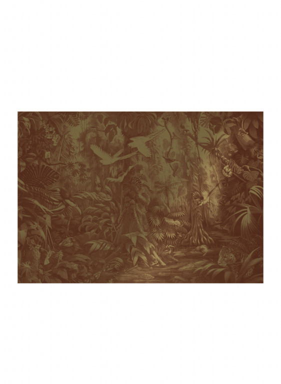 KEK Amsterdam Mural Tropical Landscapes Gold 3-9227 KEK Amsterdam Mural Tropical Landscapes Gold 3-9227