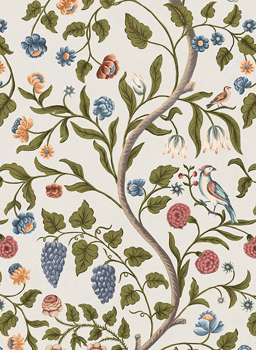 Little Greene Tapete Mandalay - Ceviche-9232.1 Little Greene Tapete Mandalay - Ceviche-9232.1