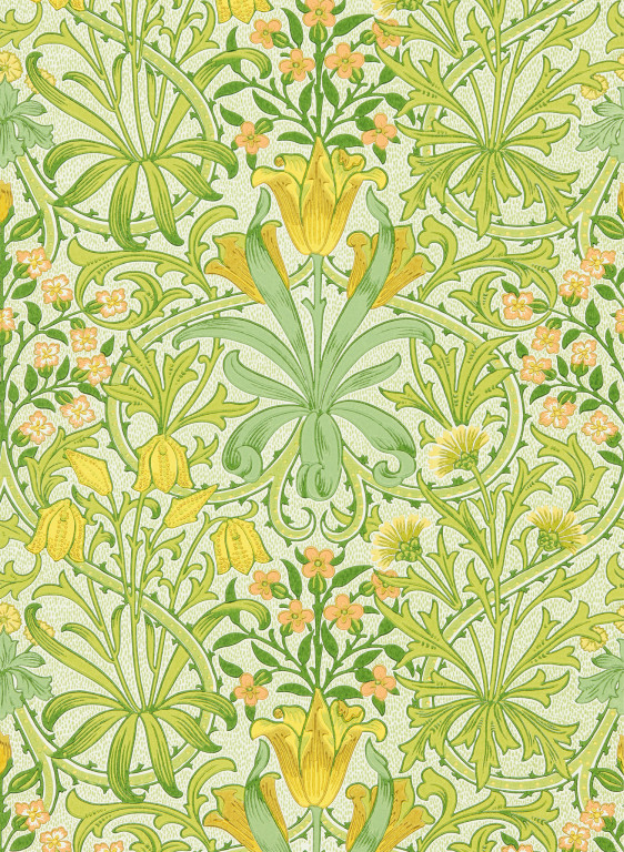 Morris & Co Wallpaper Woodland Weeds-9349 Morris & Co Wallpaper Woodland Weeds-9349
