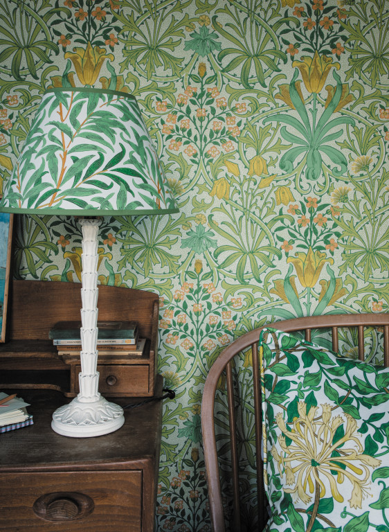Morris & Co Wallpaper Woodland Weeds-9349 Morris & Co Wallpaper Woodland Weeds-9349