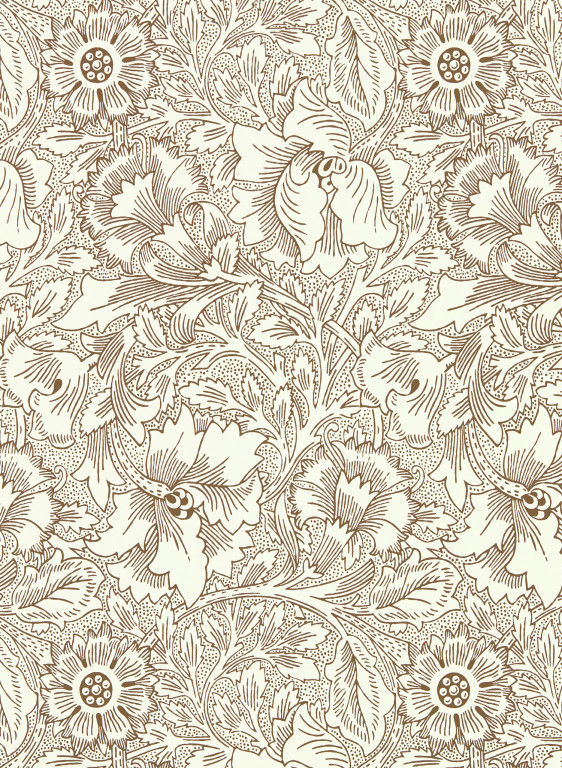 Morris & Co Carta da parati Poppy-9356 Morris & Co Carta da parati Poppy-9356