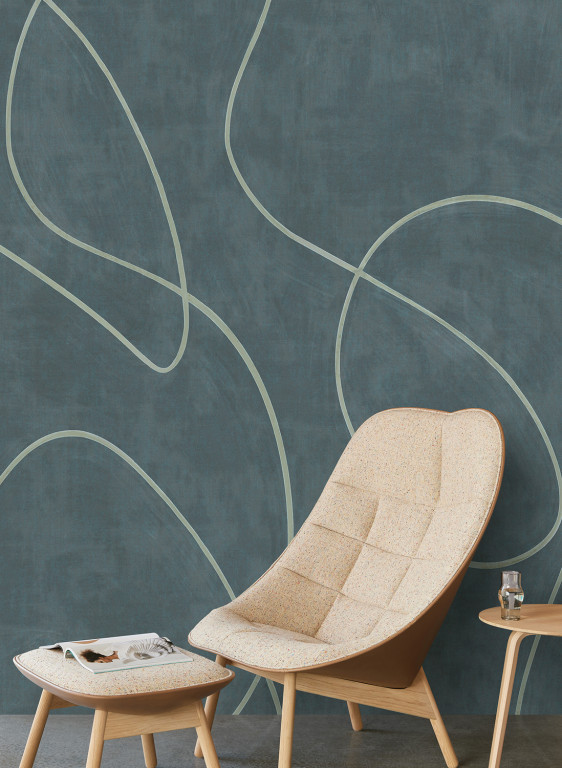 Eijffinger Wandbild Painted Lines-9369 Eijffinger Wandbild Painted Lines-9369