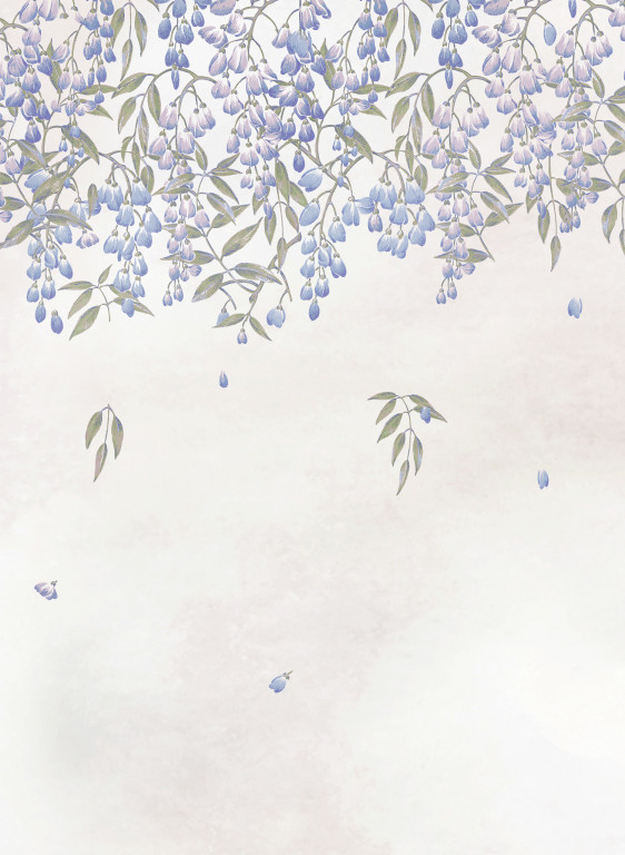 Coordonne Papier peint panoramique Manuela - Indigo-9372.4 Coordonne Papier peint panoramique Manuela - Indigo-9372.4