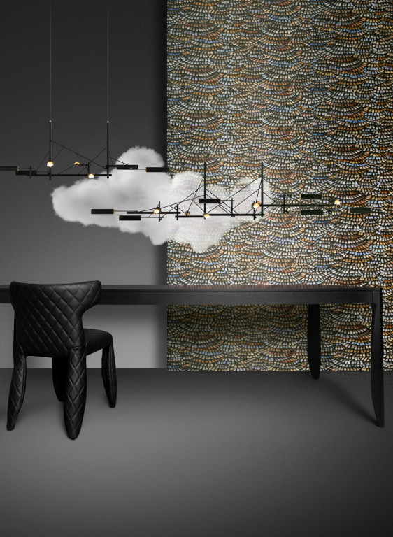 Moooi for Arte Papier peint Dandelion Cranes-9409 Moooi for Arte Papier peint Dandelion Cranes-9409