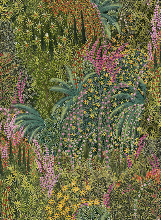 Cole & Son Tapete Cascade - Leaf Green-9423.1 Cole & Son Tapete Cascade - Leaf Green-9423.1