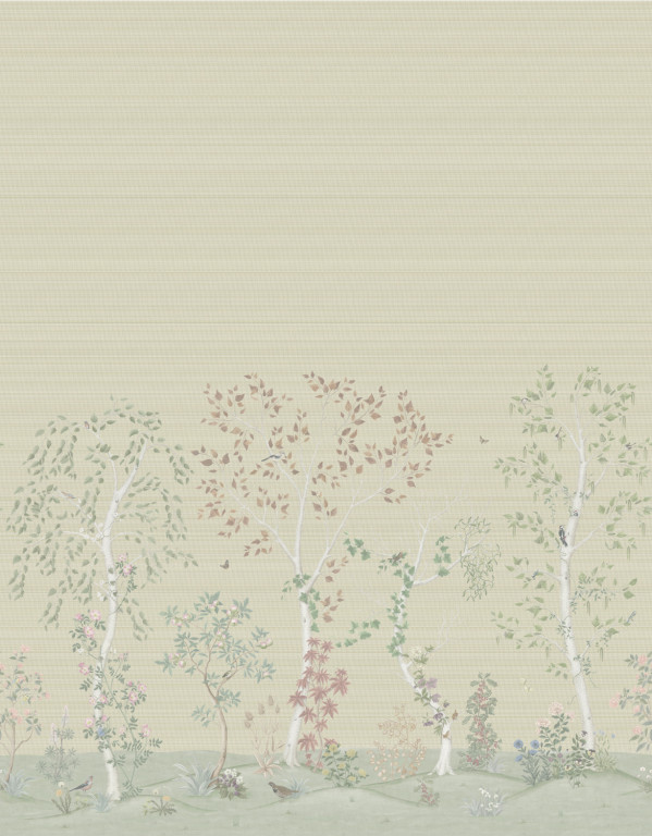 Cole & Son Mural Seasonal Woods Grasscloth-9429 Cole & Son Mural Seasonal Woods Grasscloth-9429