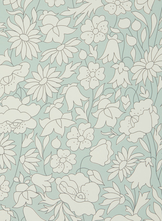 Liberty Carta da parati Poppy Meadow-9446 Liberty Carta da parati Poppy Meadow-9446