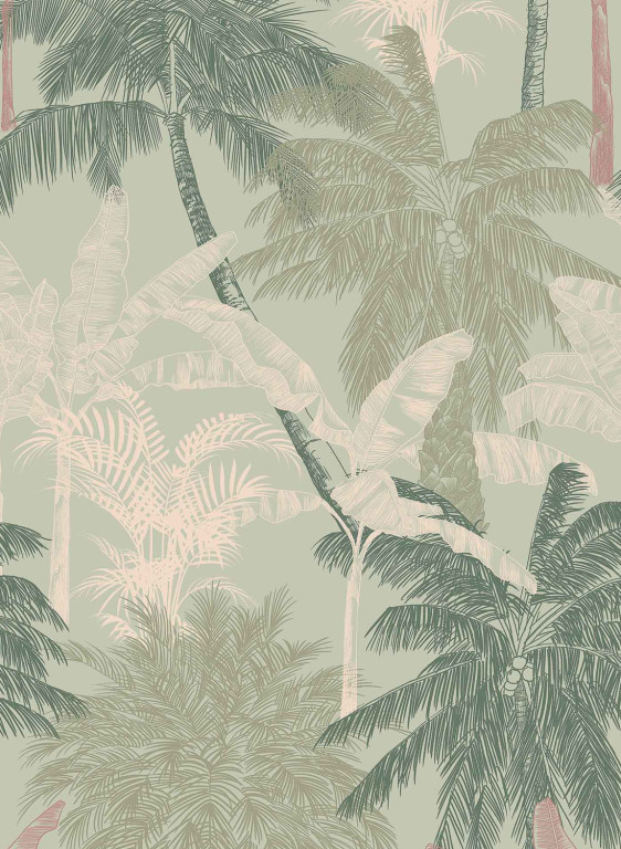 Coordonne Papier peint Palms-9505 Coordonne Papier peint Palms-9505
