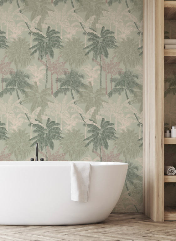 Coordonne Papier peint Palms-9505 Coordonne Papier peint Palms-9505