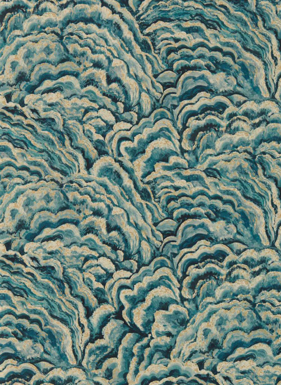 Clarke & Clarke Tapete Lumino - Kingfisher/ Gilver-9508.3