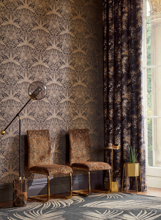 Clarke & Clarke Wallpaper Leopardo-9509 Clarke & Clarke Wallpaper Leopardo-9509