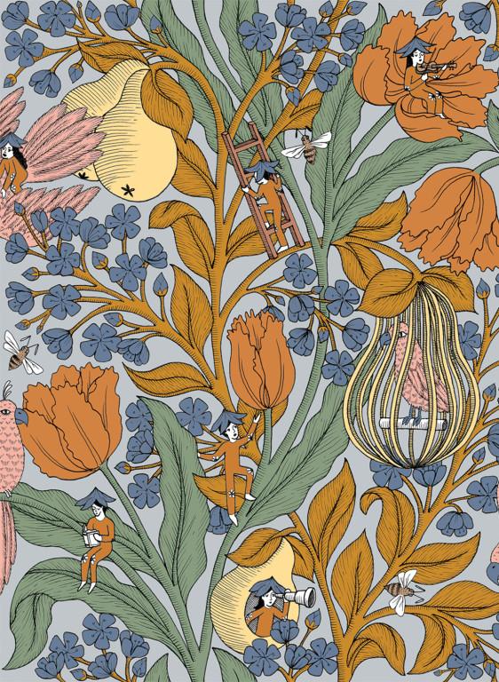 Coordonne Wallpaper Neo-Belle-Epoque-9524 Coordonne Wallpaper Neo-Belle-Epoque-9524