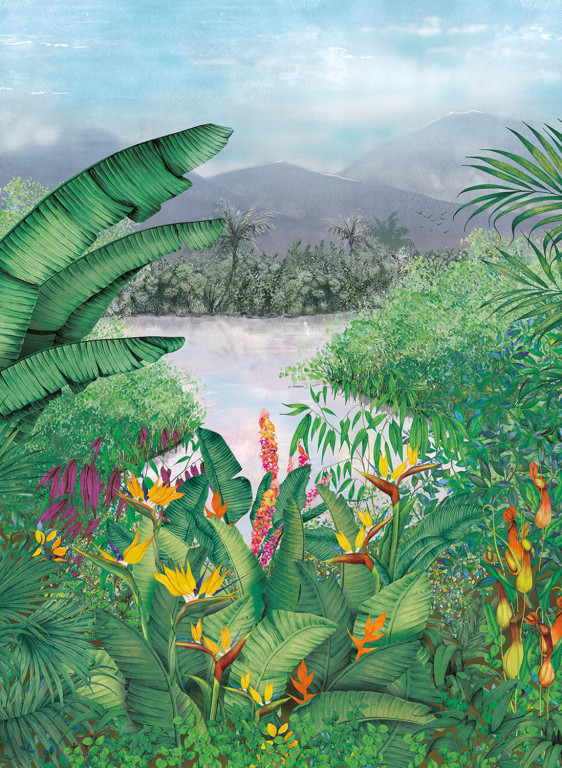 Coordonne Papier peint panoramique Neo-Colonial-9532 Coordonne Papier peint panoramique Neo-Colonial-9532