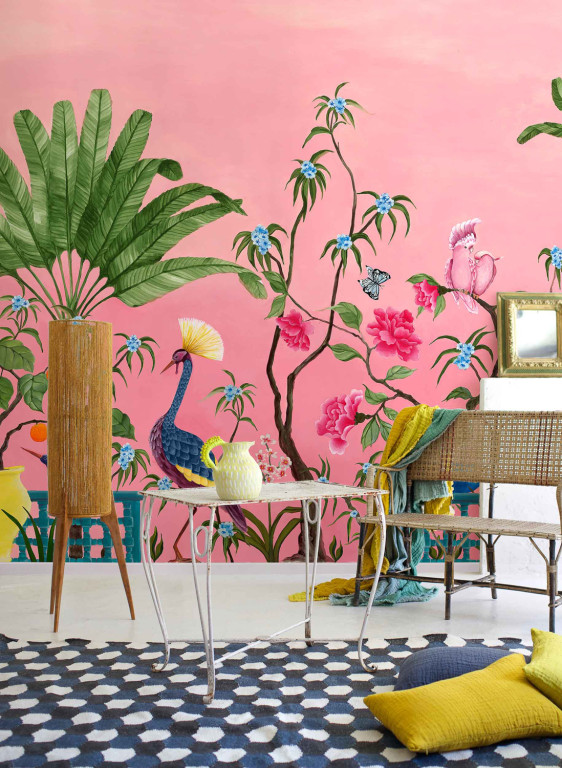 Coordonne Papier peint panoramique Neo-Tea Garden-9534 Coordonne Papier peint panoramique Neo-Tea Garden-9534