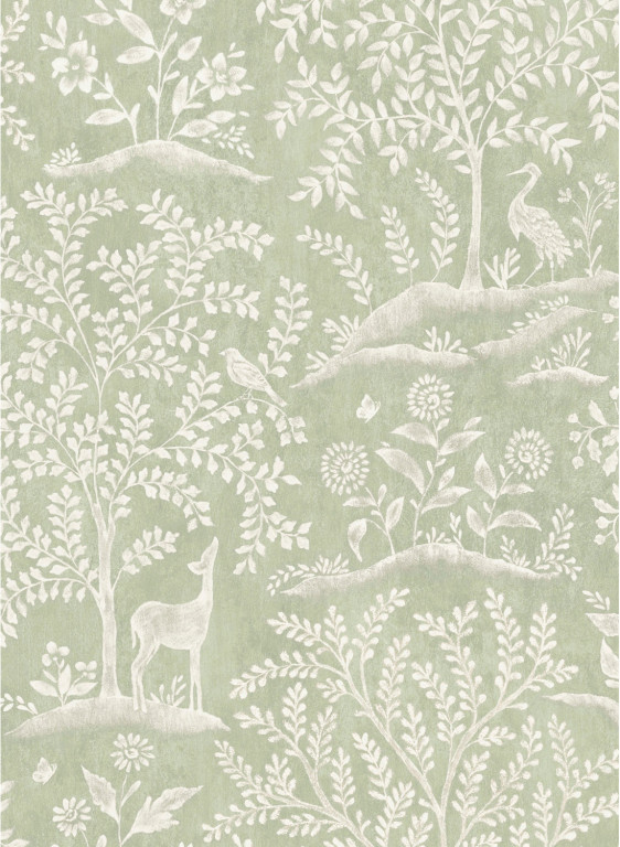 Nina Campbell Tapete Foret - Eucalyptus-9561.4 Nina Campbell Tapete Foret - Eucalyptus-9561.4